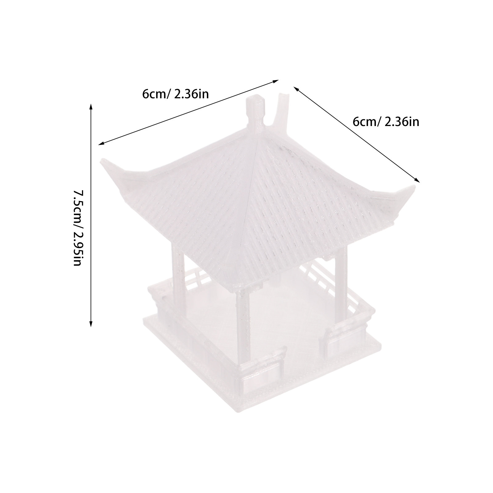 Miniaturowa statua pagody do b – Bonsai Garden With Sand recenzja i cena