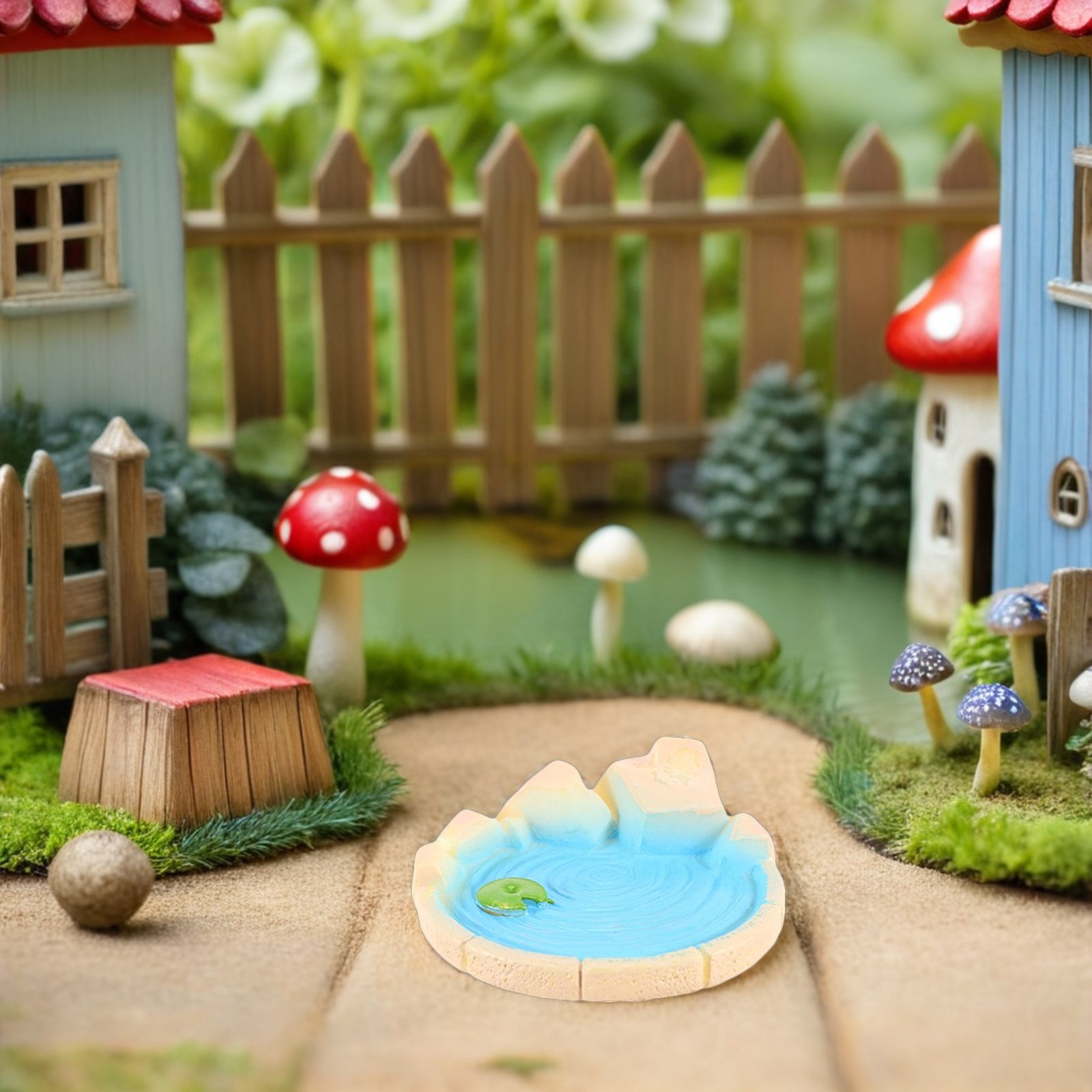 4 szt. Miniaturowe żywiczne de – Bonsai Garden Set Up recenzja i cena