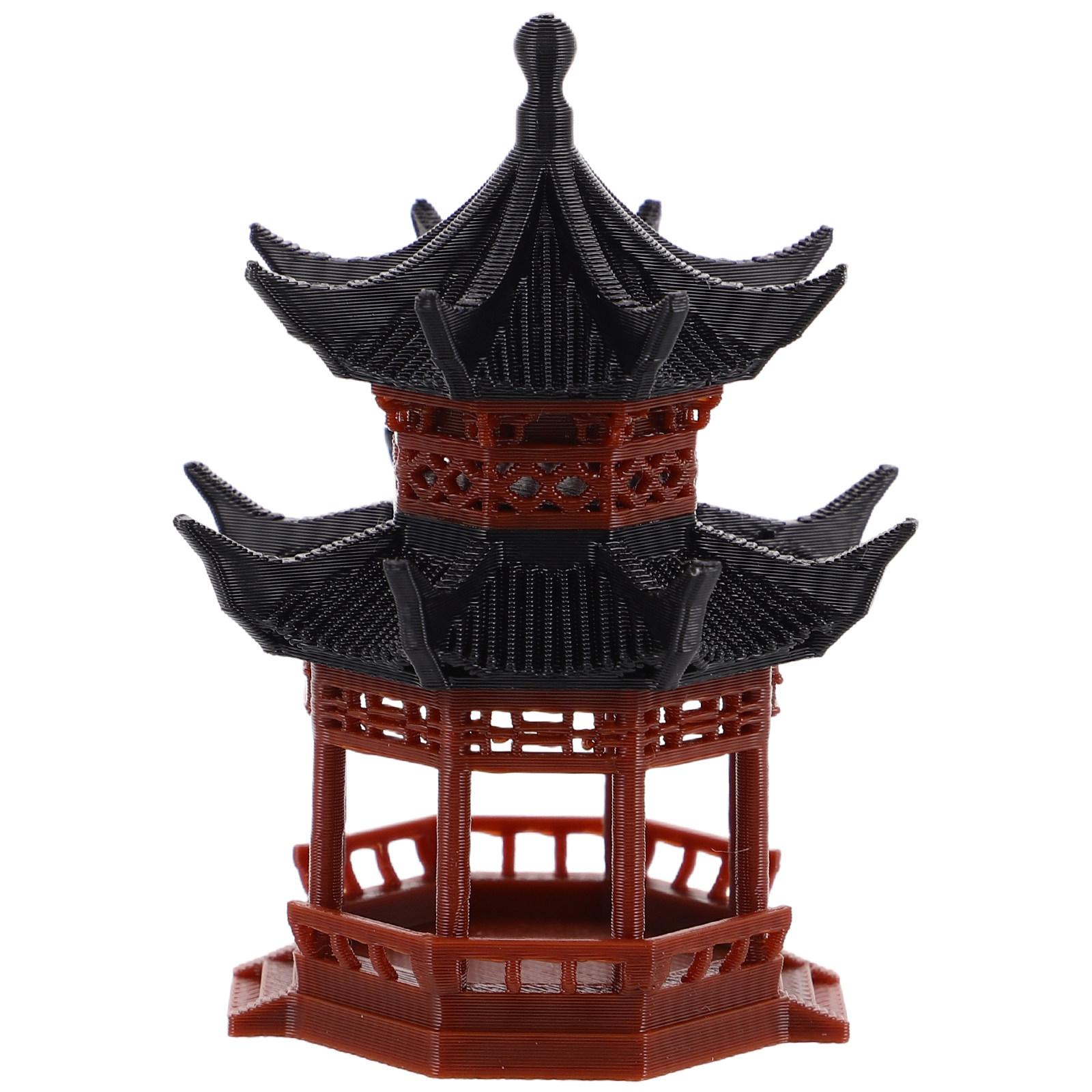 Miniaturowa ozdoba pagody, dek – Bonsai Garden Set Up recenzja i cena