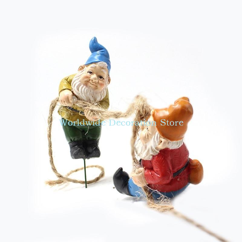 Q39B 4PCS Figurki żywicy krasn – Bonsai Garden Layout recenzja i cena