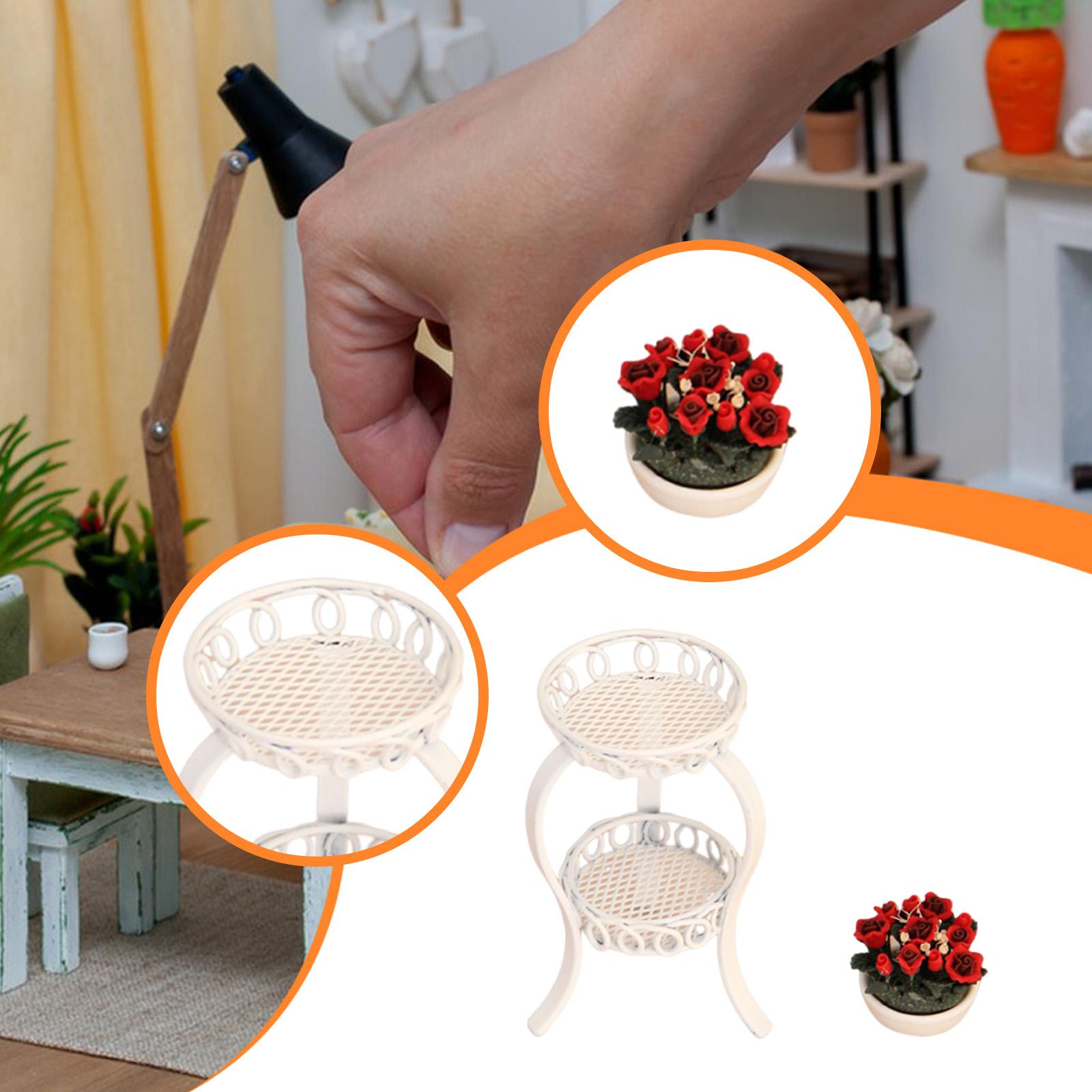 Miniaturowy stojak na rośliny  – Bonsai Garden Layout recenzja i cena