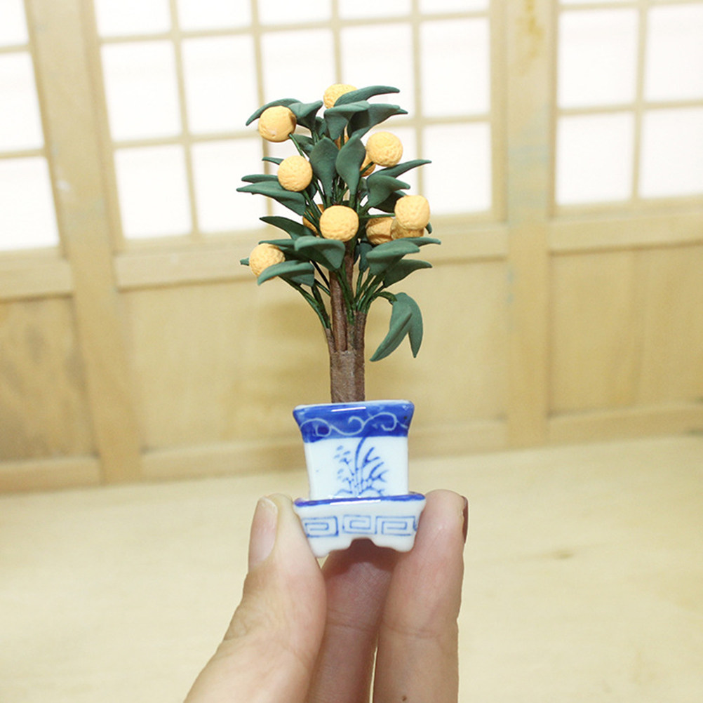 Mini Pomarańczowy Doniczkowy K – Bonsai Garden Layout recenzja i cena