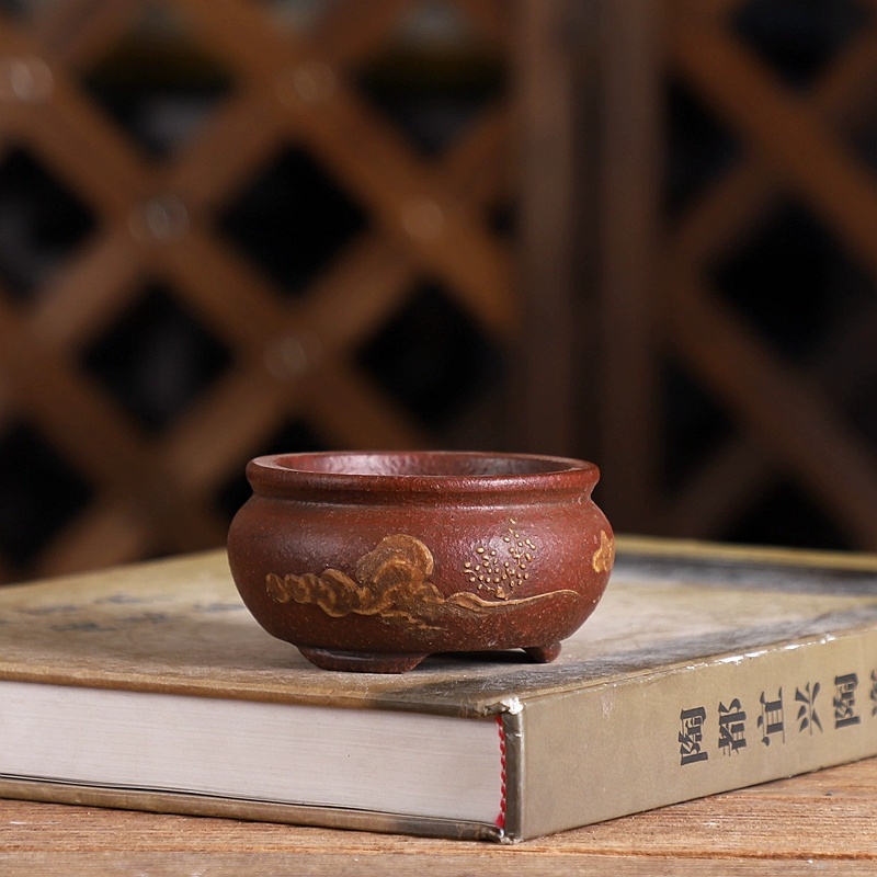 Fioletowy piasek Bonsai Pot Tr – Bonsai Garden With Sand recenzja i cena