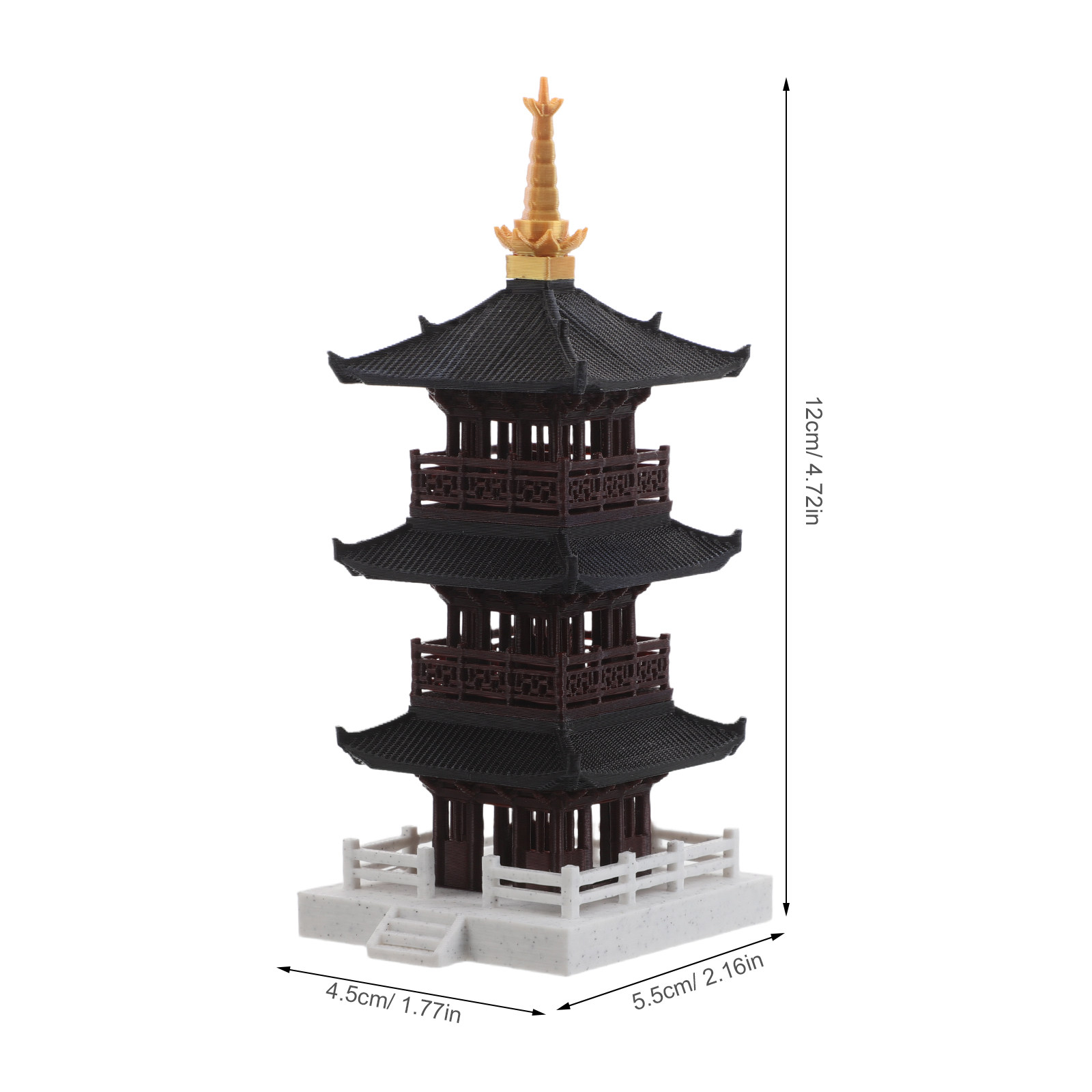 Miniaturowa chińska pagoda - r – Bonsai Garden Set Up recenzja i cena